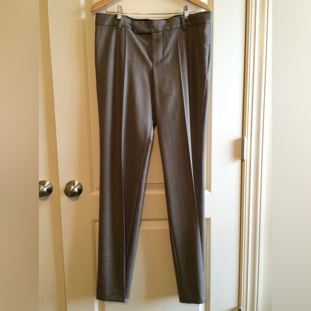 Chloe’ Light Brown 100% wool 100% cotton Pants.